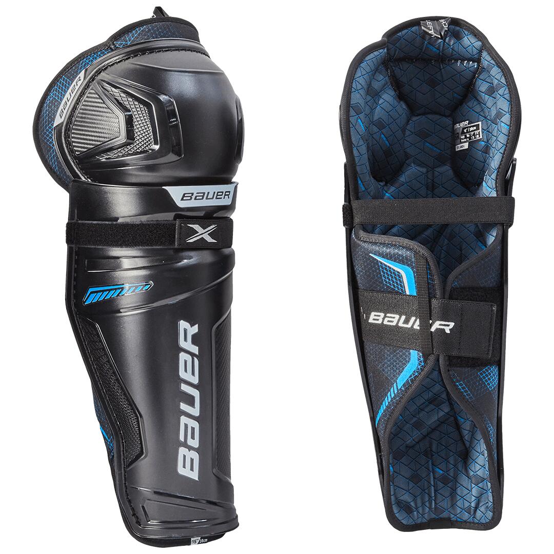 BAUER Chrániče holení na hokej BAUER S21 X SHIN GUARD - SR