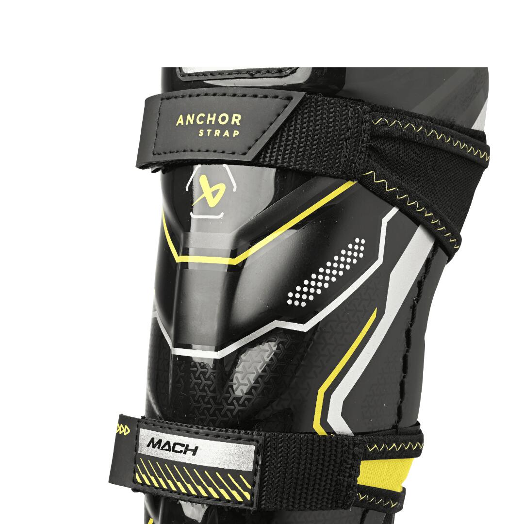 Chrániče holení na hokej BAUER S23 SUPREME MACH SHIN GUARD-YTH 3/4