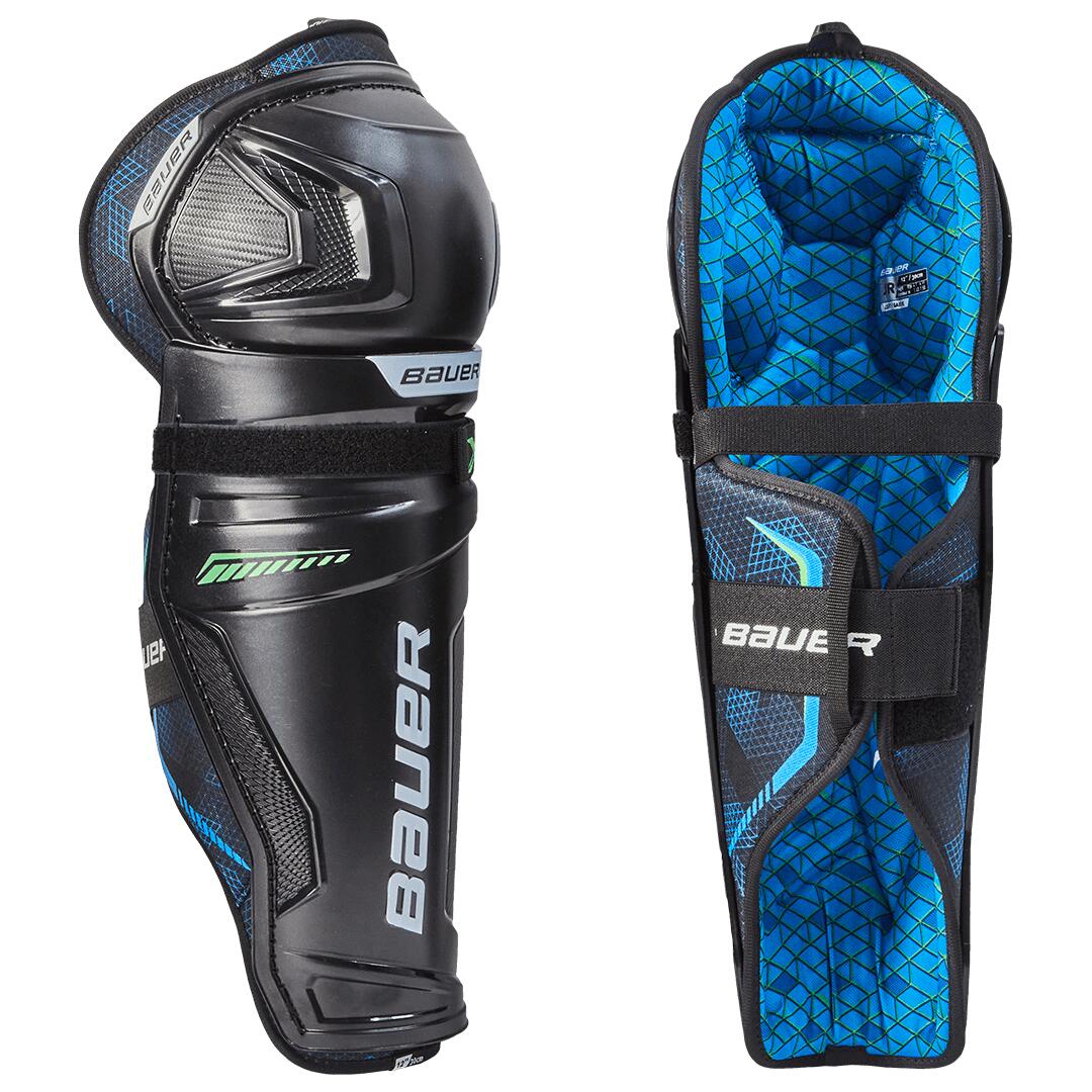 BAUER Chrániče holení na hokej BAUER S21 X SHIN GUARD - JR