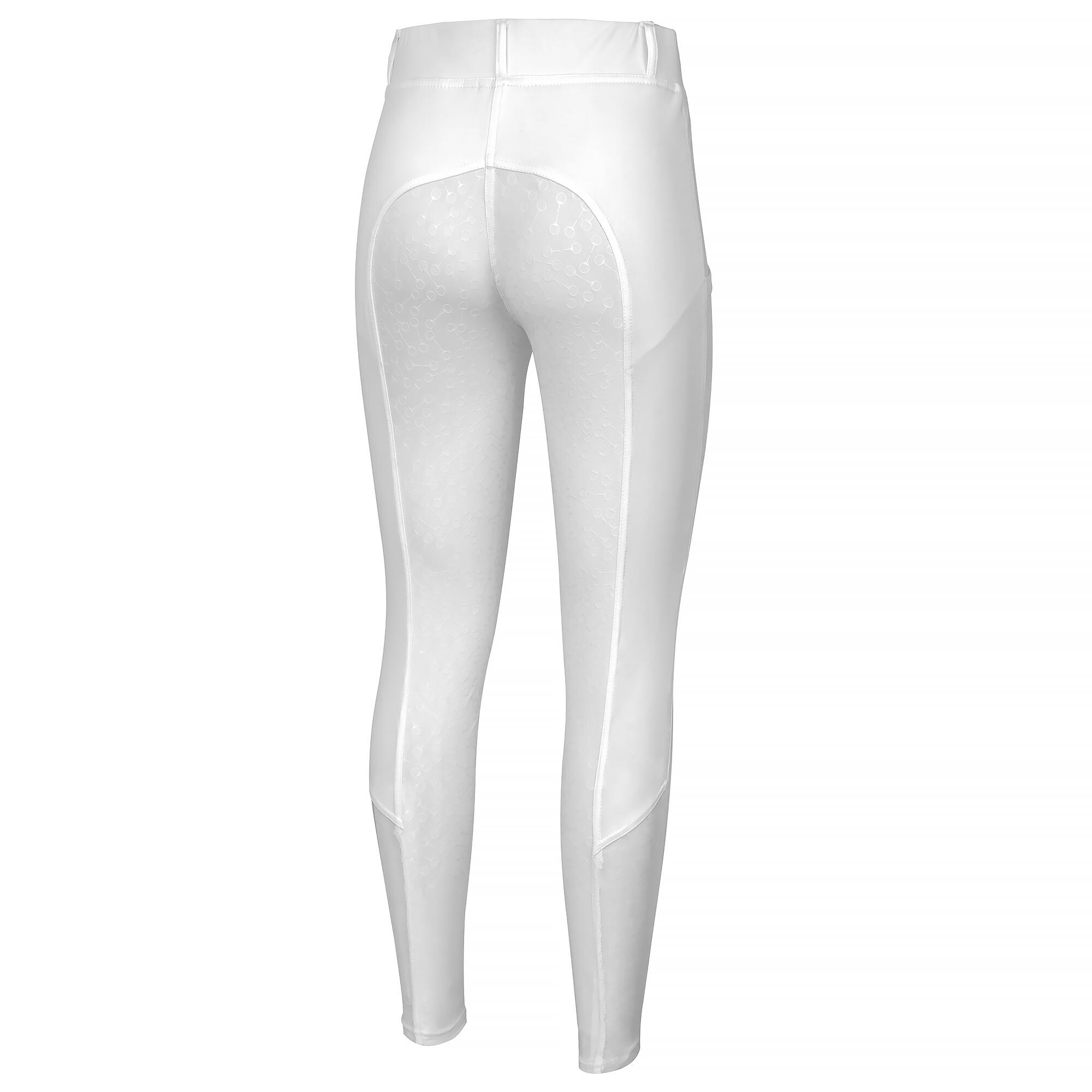 Legginsy do jazdy konnej damskie Start Kensington elastyczne, z pełnym lejem 2/4