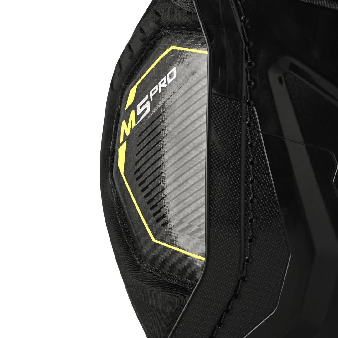 Chrániče holení na hokej BAUER S23 SUPREME M5PRO SHIN GUARD-SR 3/5