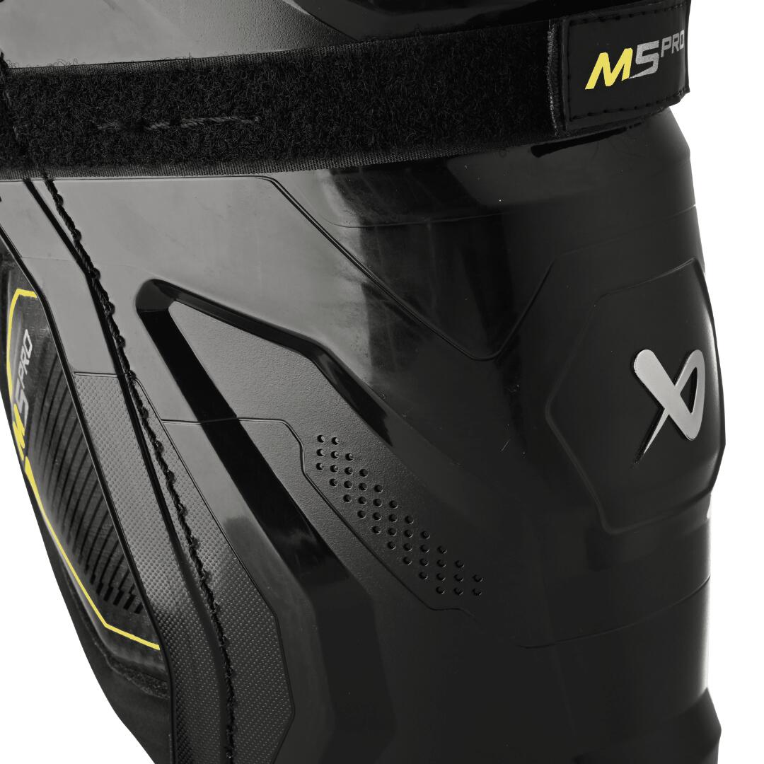 Chrániče holení na hokej BAUER S23 SUPREME M5PRO SHIN GUARD-SR 5/5