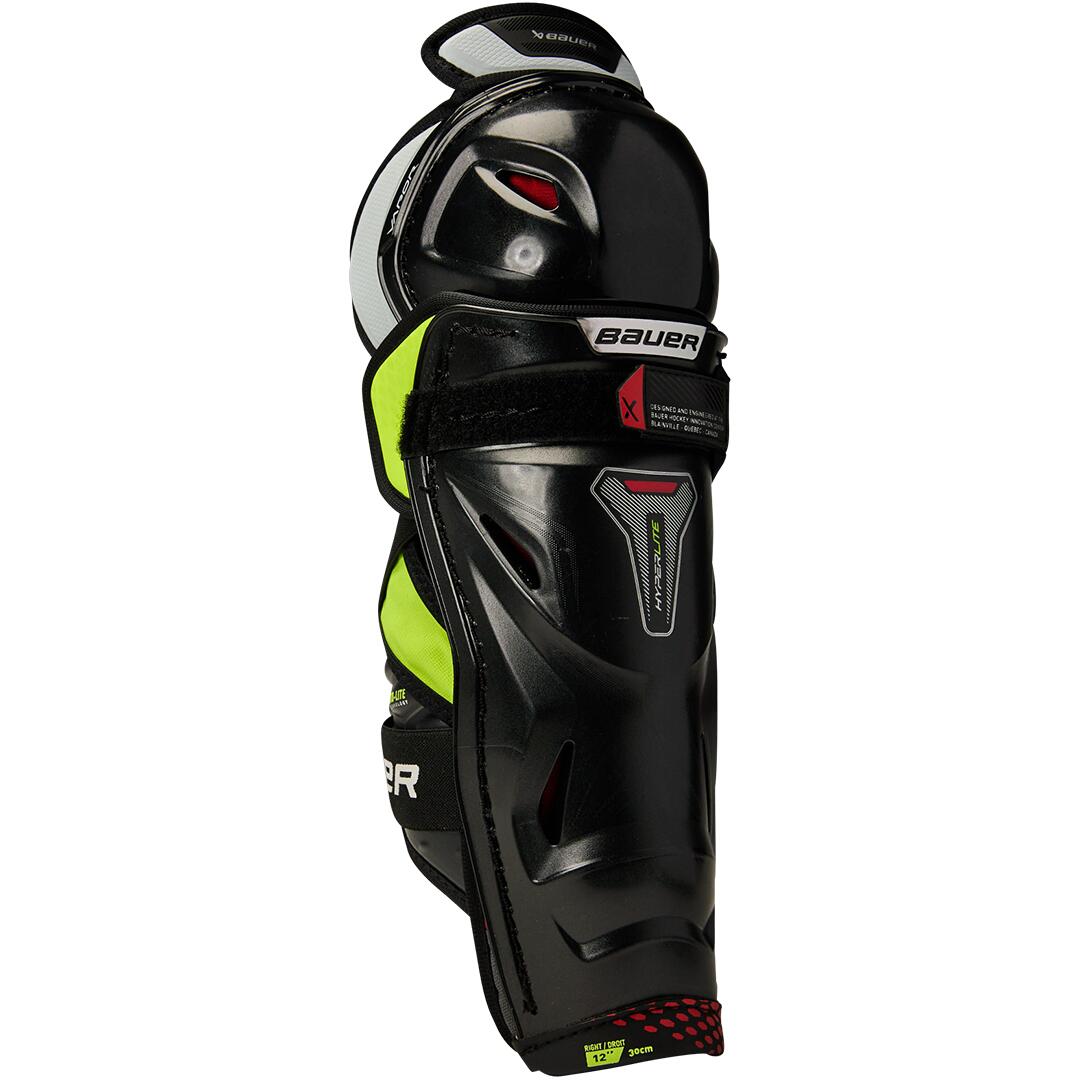 BAUER Chrániče holení na hokej BAUER S22 VAPOR HYPERLITE SHIN GUARD - JR