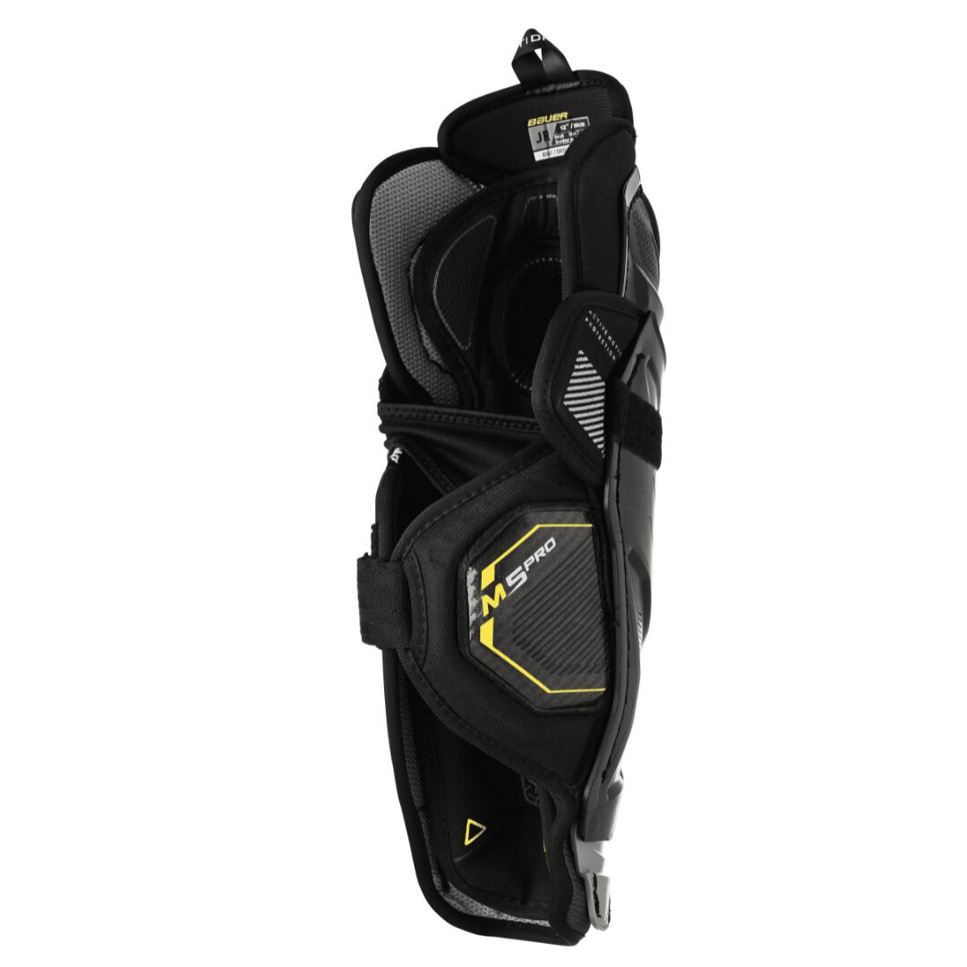 Chrániče holení na hokej BAUER S23 SUPREME M5PRO SHIN GUARD-JR 2/3