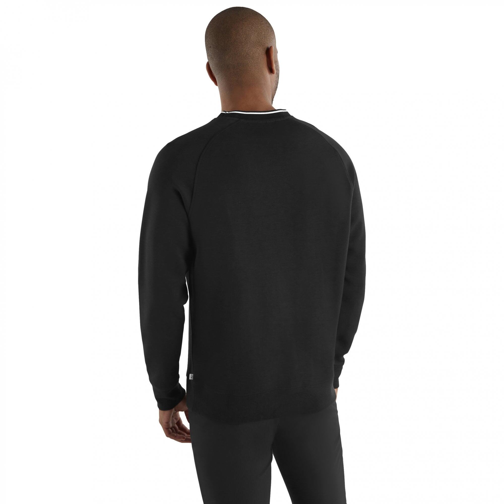 Calvin Klein Rendell Crewneck Sweater Black 2/6