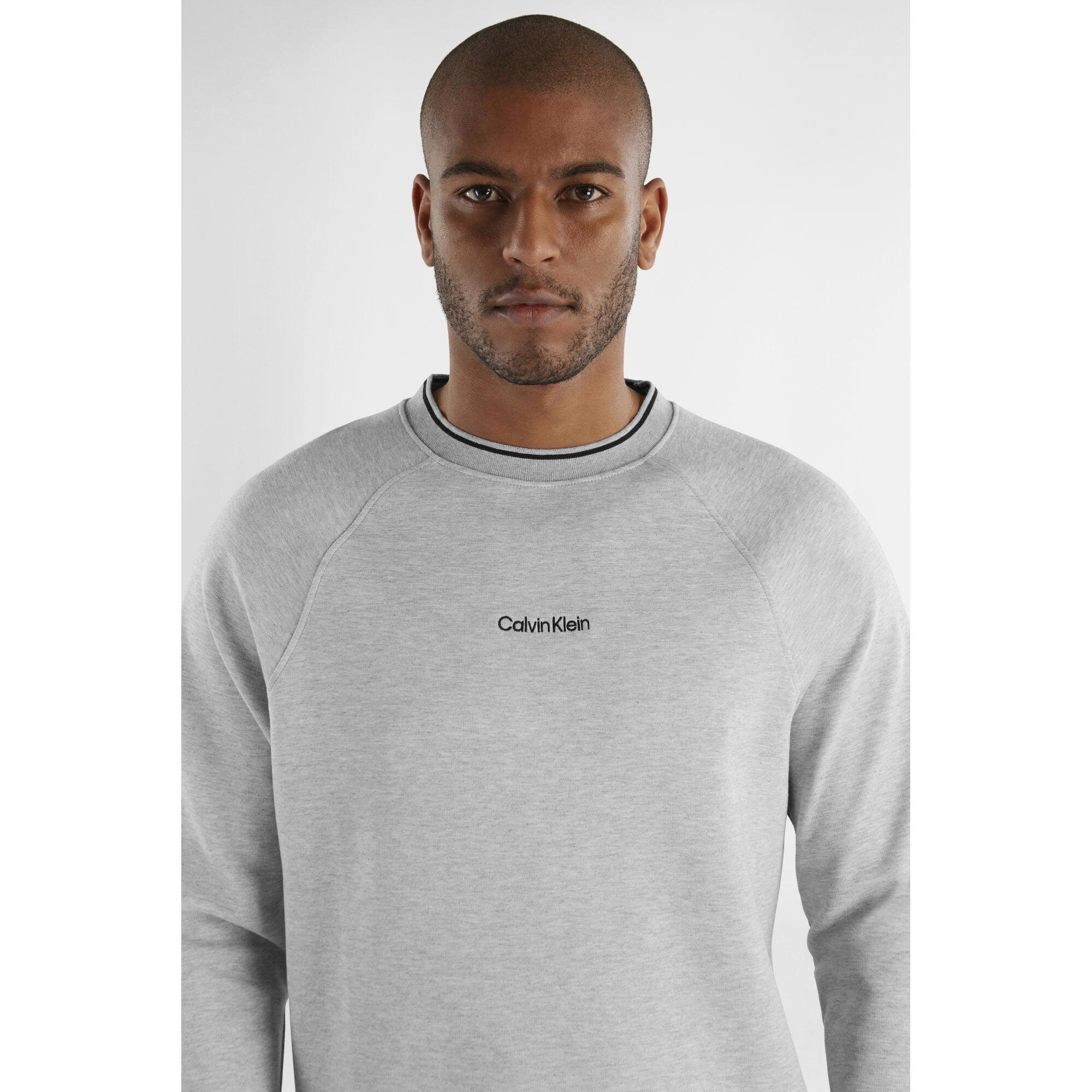 Calvin Klein Rendell Crewneck Sweater Silver Marl 3/6