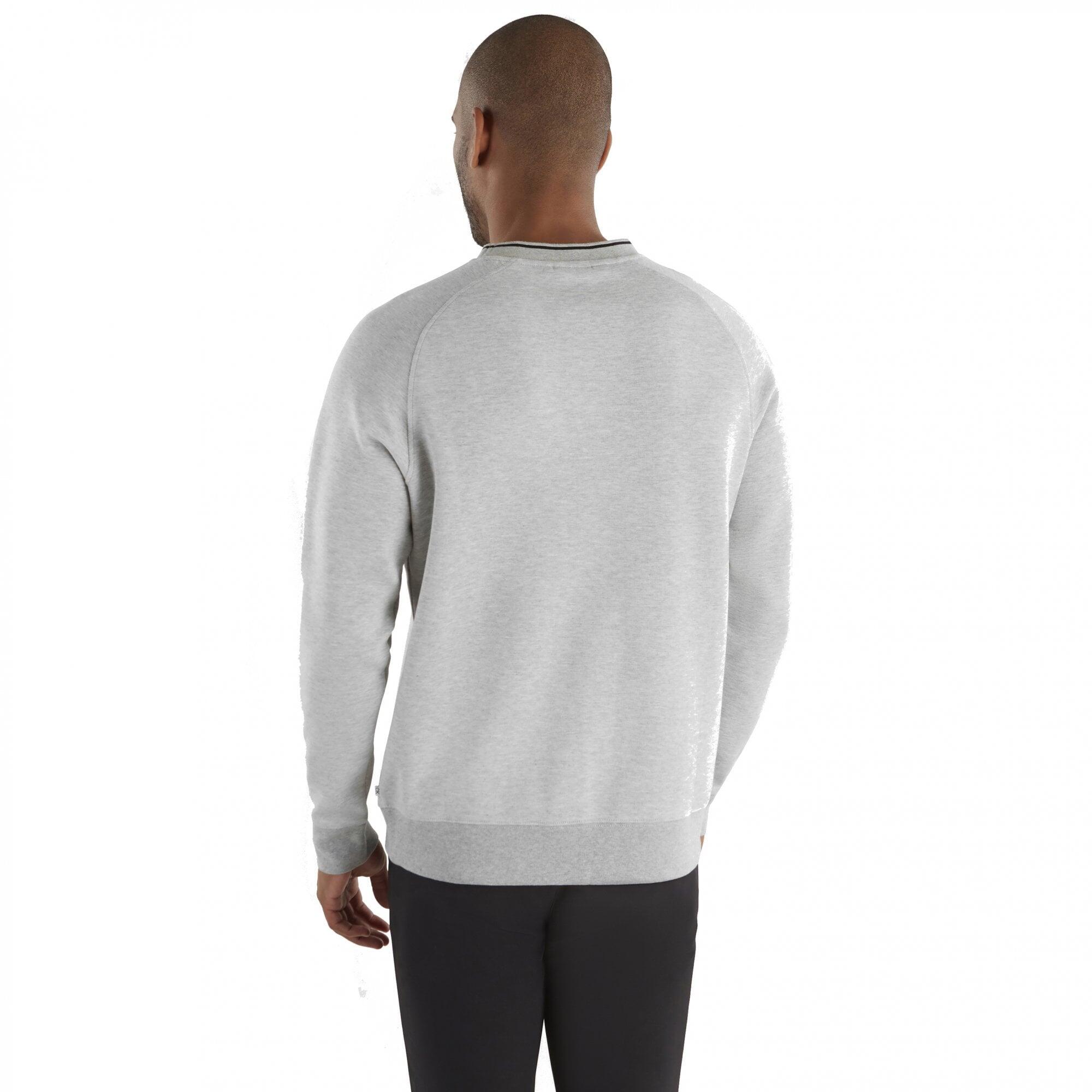 Calvin Klein Rendell Crewneck Sweater Silver Marl 2/6