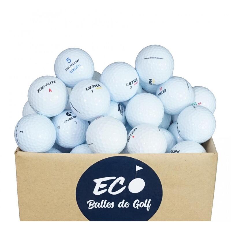 Reacondicionadas - 50 Bolas de Golf -A/B- Muy Buen Estado