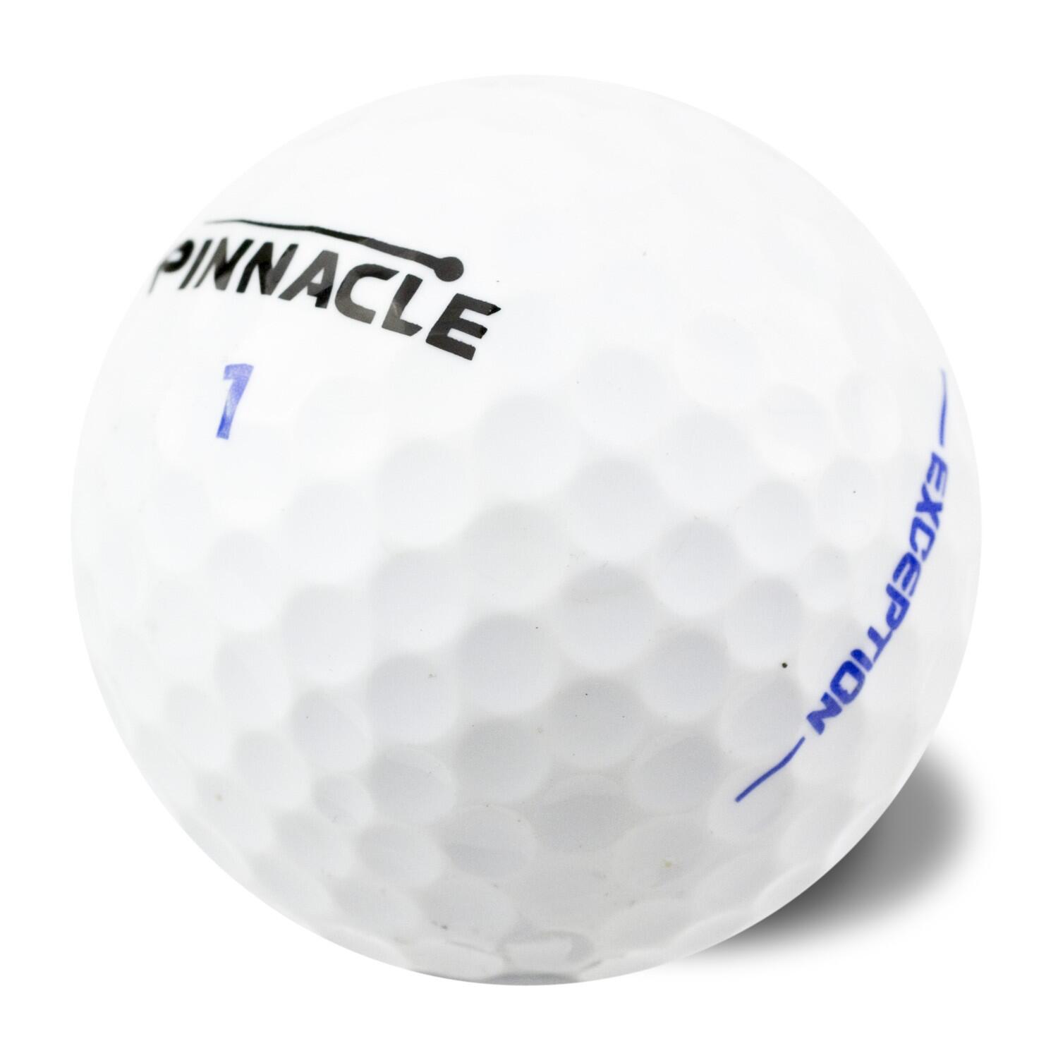 PINNACLE Refurbished - 50 bolas de golfe excepcionais -A/B- Muito bom estado