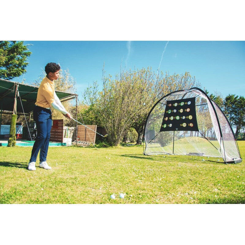 Bee Golf - Cage de Practice de Golf Drive & Chipping Deluxe 305cm