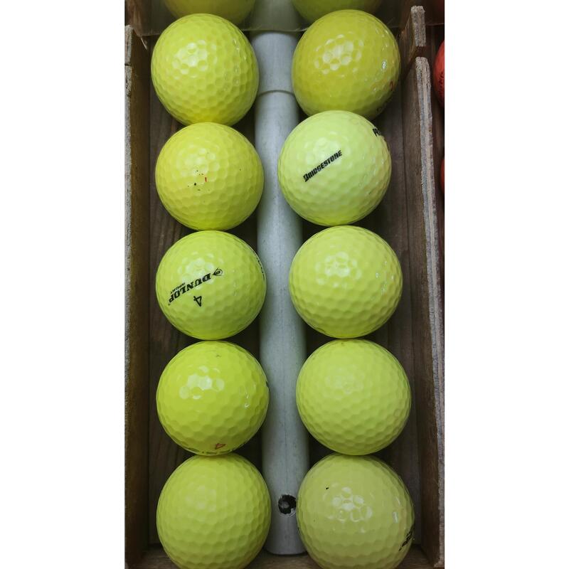 Seconde vie - 50 Balles de Golf -B- Bon état
