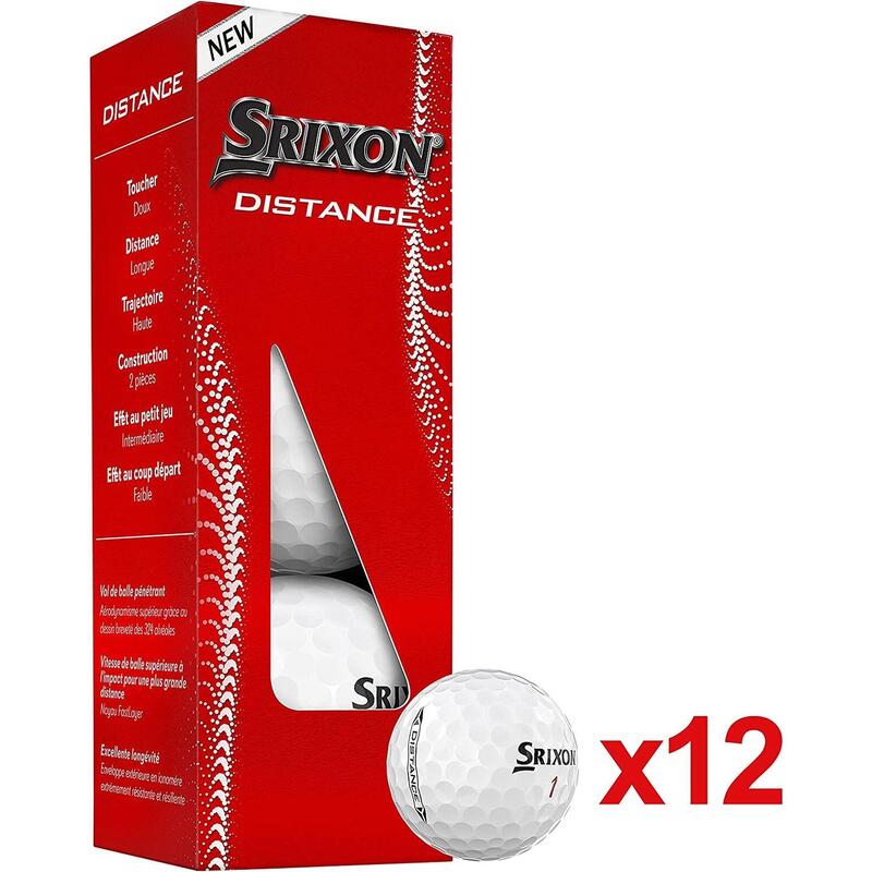 Bolas Srixon Distance, Pelotas DE Golf Unisex