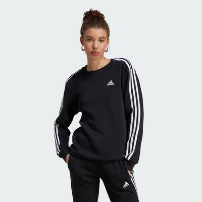 Essentials 3-stripes fleece sweatshirt