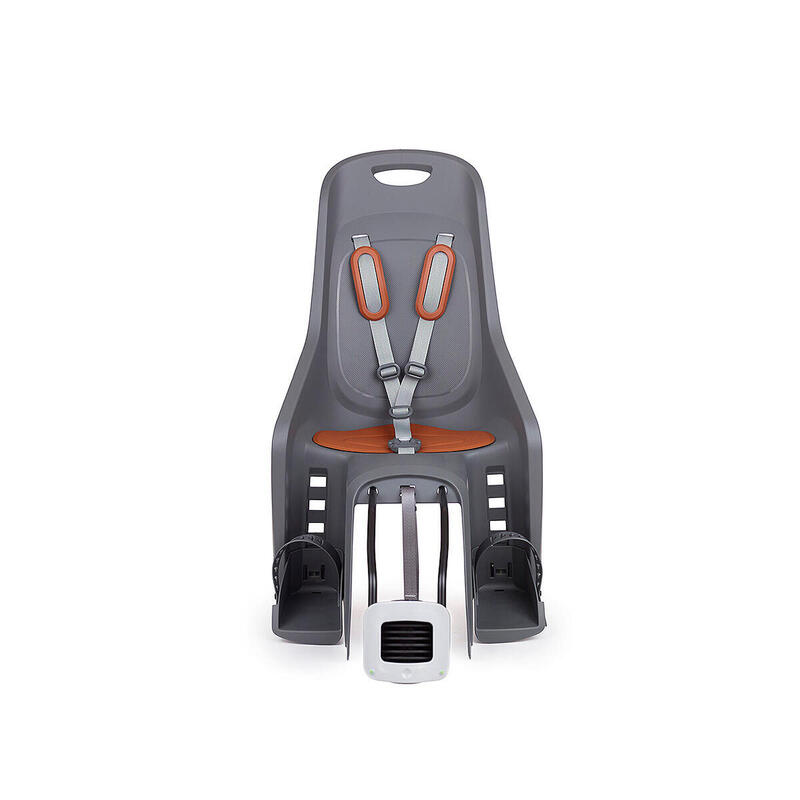 Fotelik rowerowy dziecięcy Polisport Bubbly Maxi FF Grey, tylny