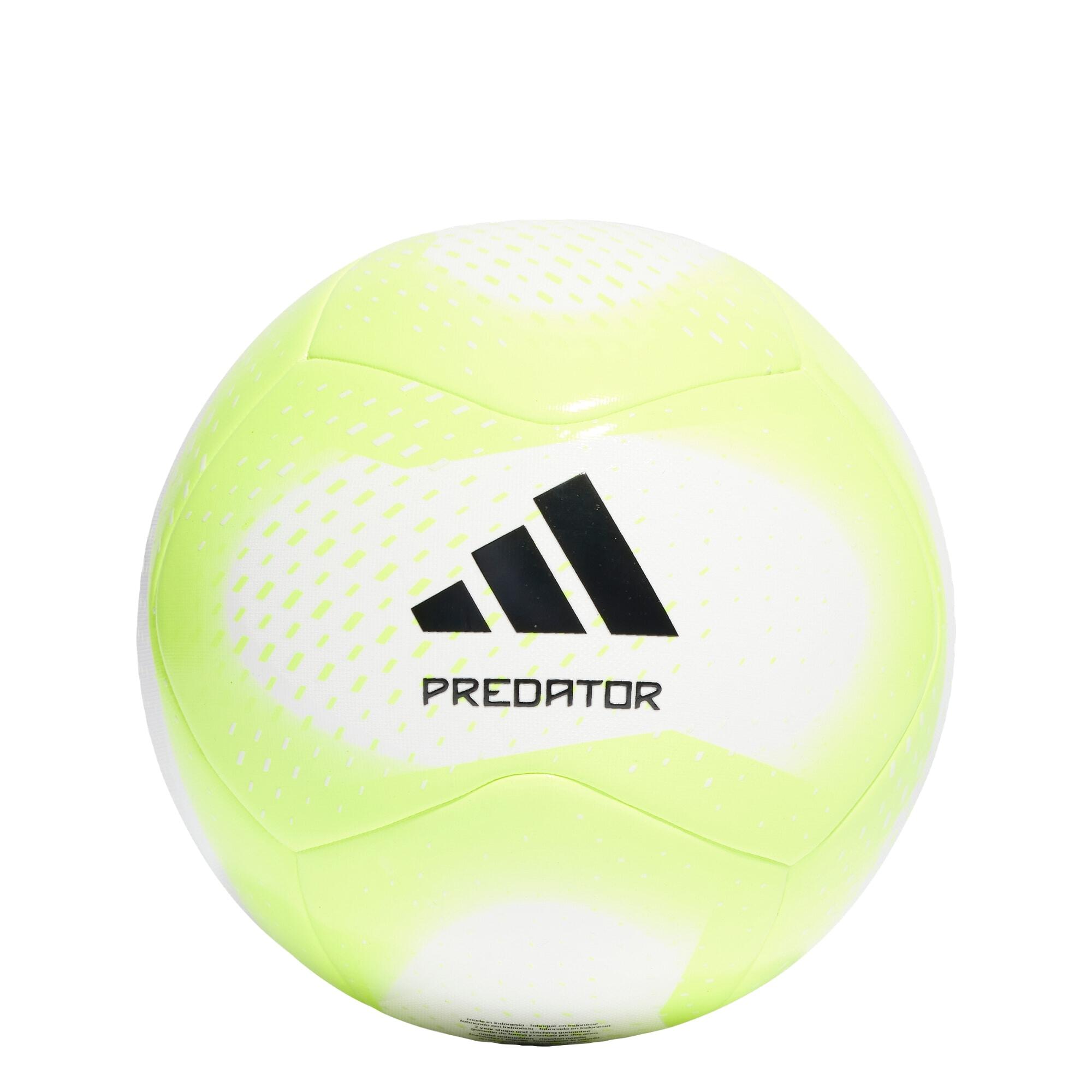 Adidas - Ballon D'Entraînement Predator - Ballon De Foot - Blanc|jaune|noir - 4 - Decathlon