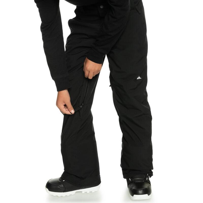 kalhoty QUIKSILVER Estate Youth TRUE BLACK
