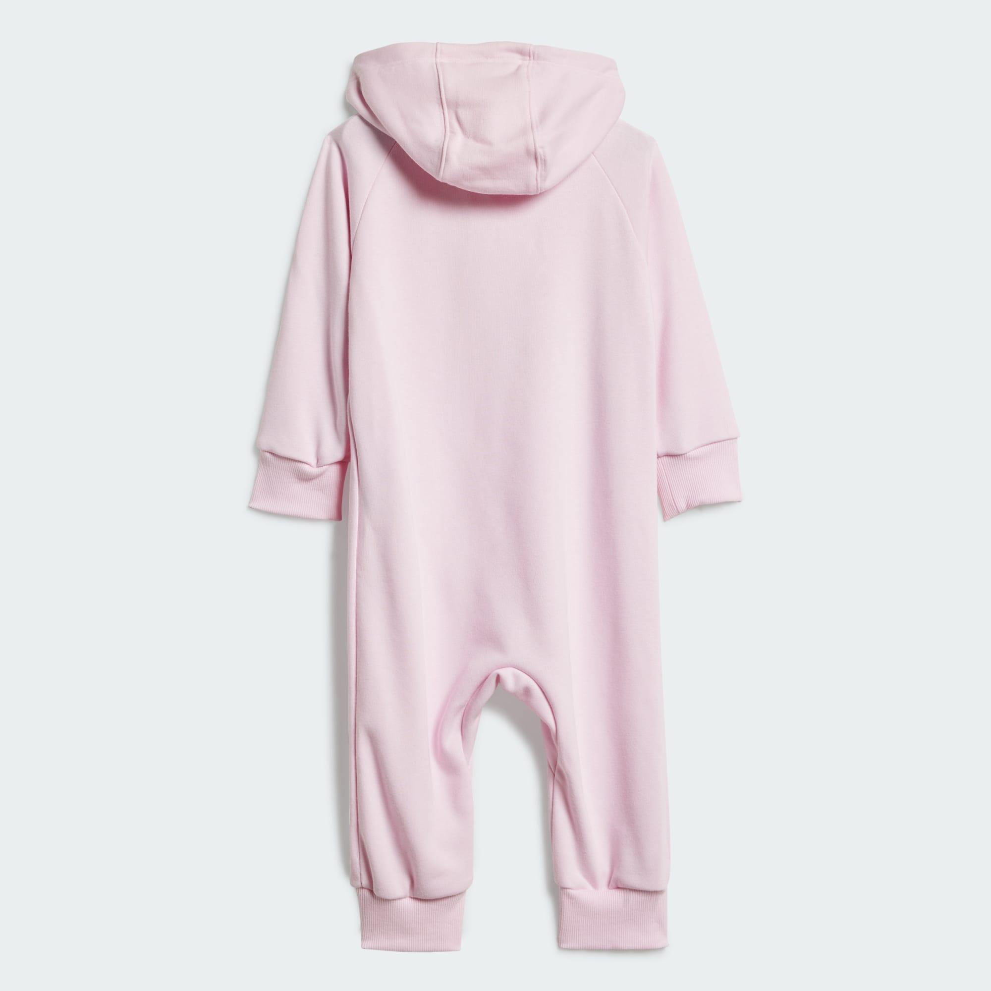 Essentials 3-Stripes French Terry Bodysuit Kids 4/6
