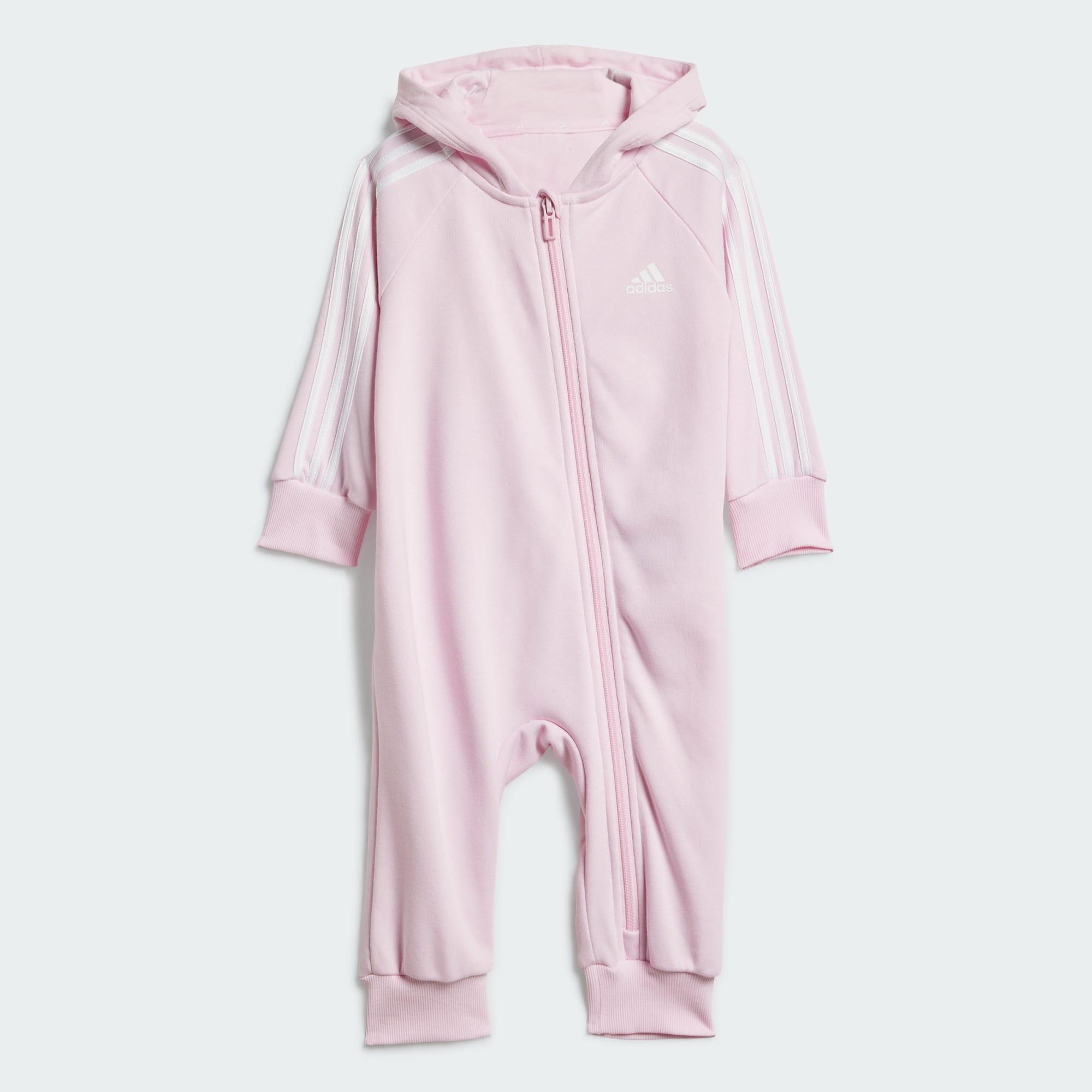 Essentials 3-Stripes French Terry Bodysuit Kids 3/6