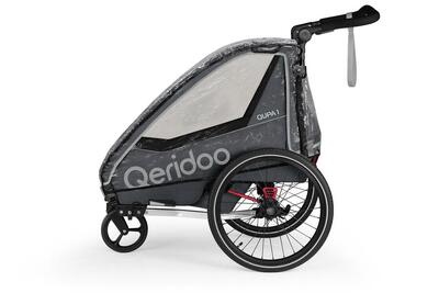 Qeridoo Fahrradanhänger Regenschutz QUPA 1 / Sportrex 1