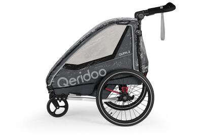 Qeridoo Fahrradanhänger Regenschutz QUPA 2 / Sportrex 2