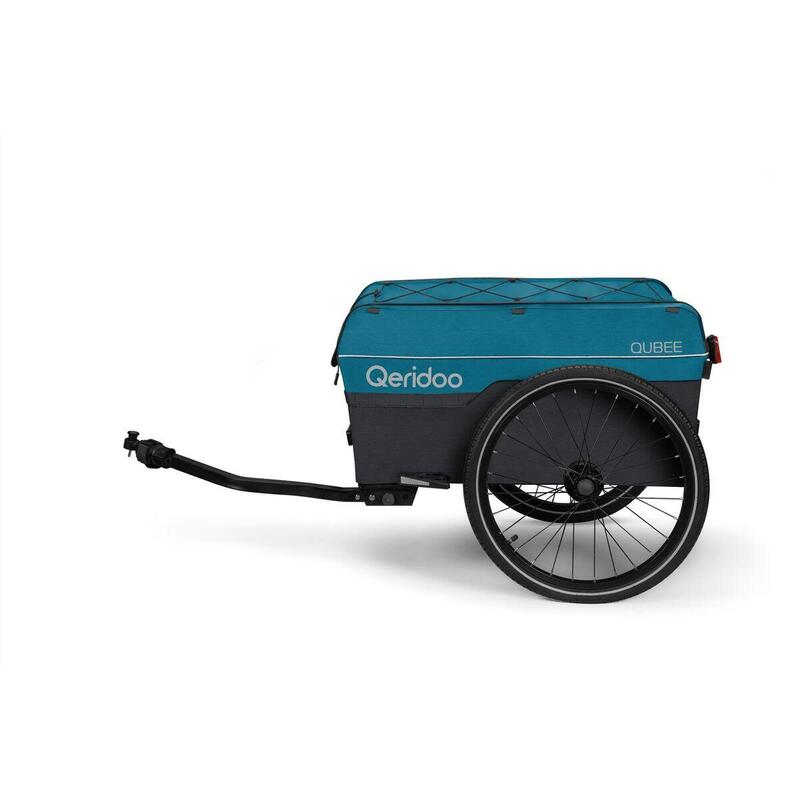 Qeridoo Fahrradanhänger Qubee Limited Edition Petrol