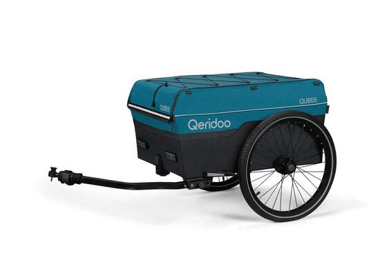 Qeridoo Lastenanhänger Qubee Limited Edition Petrol
