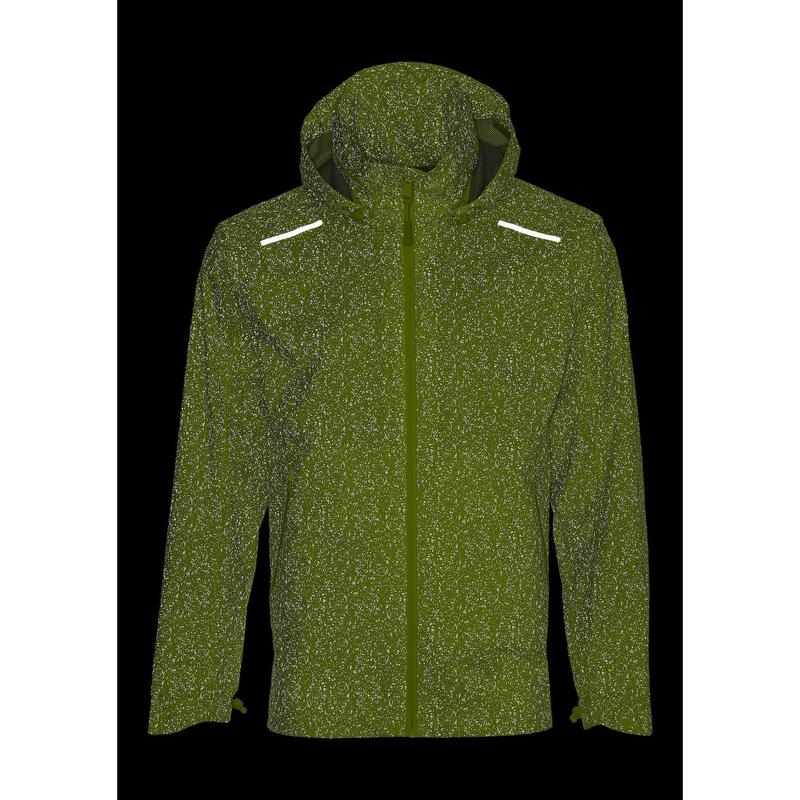 BASIL Fahrrad-Regenjacke Herren  Skane HiVis, neon yellow