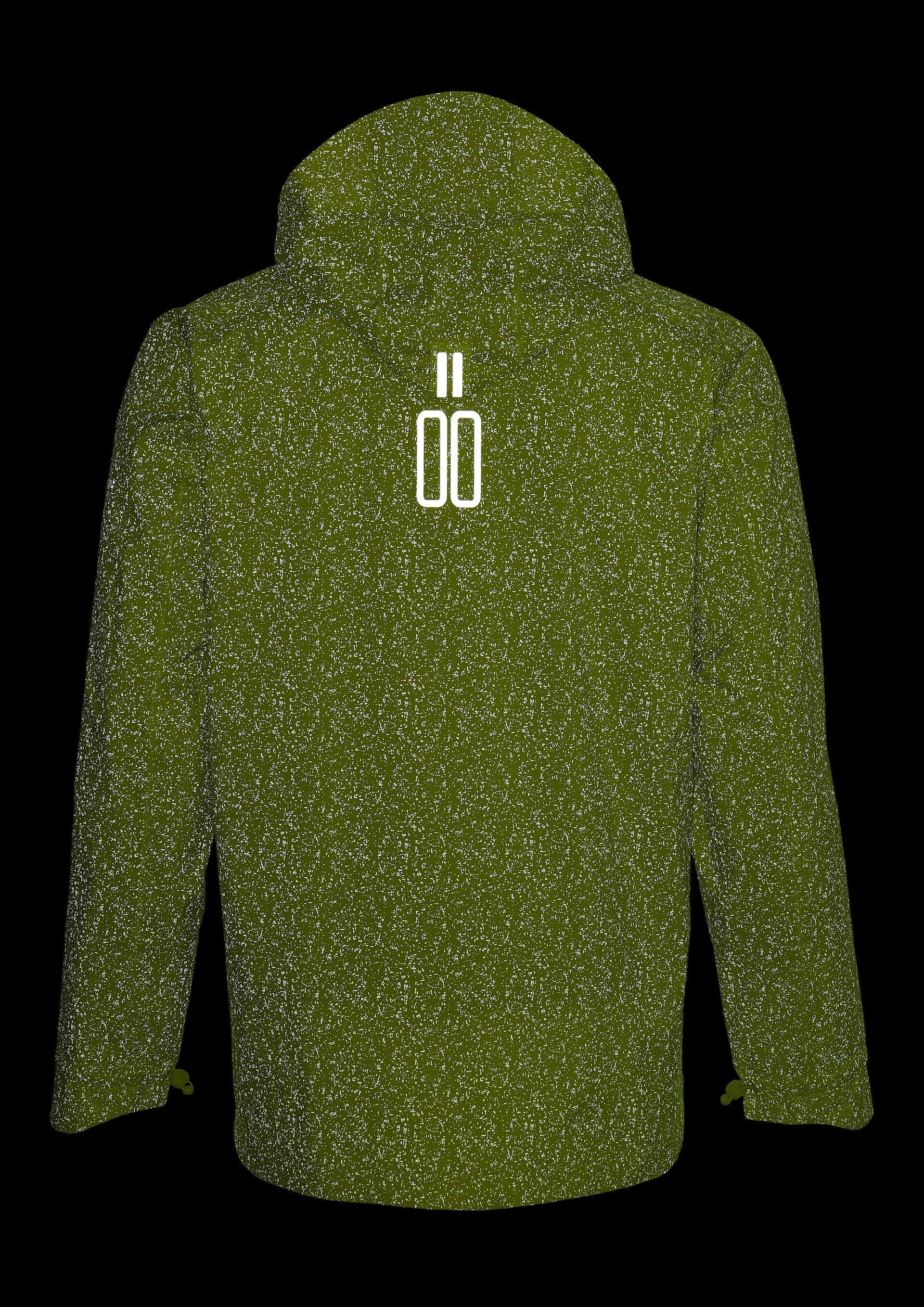 Giacca impermeabile con riflettori Basil Skane Hivis Bluesign 5/6