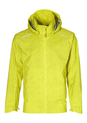 Fahrrad-Regenjacke Herren Skane HiVis. neon yellow