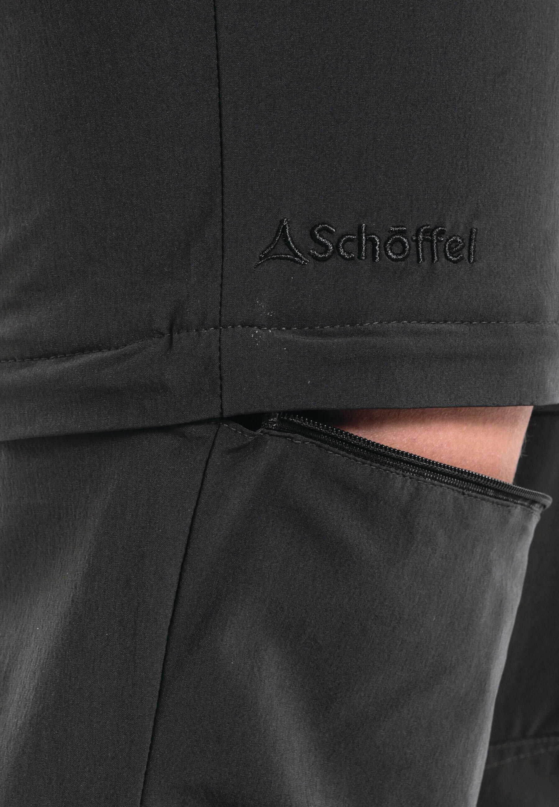 Wanderhose Ascona Pants Zip Off Wandern/Outdoor/Trekking Damen, Herren asphalt 6/7