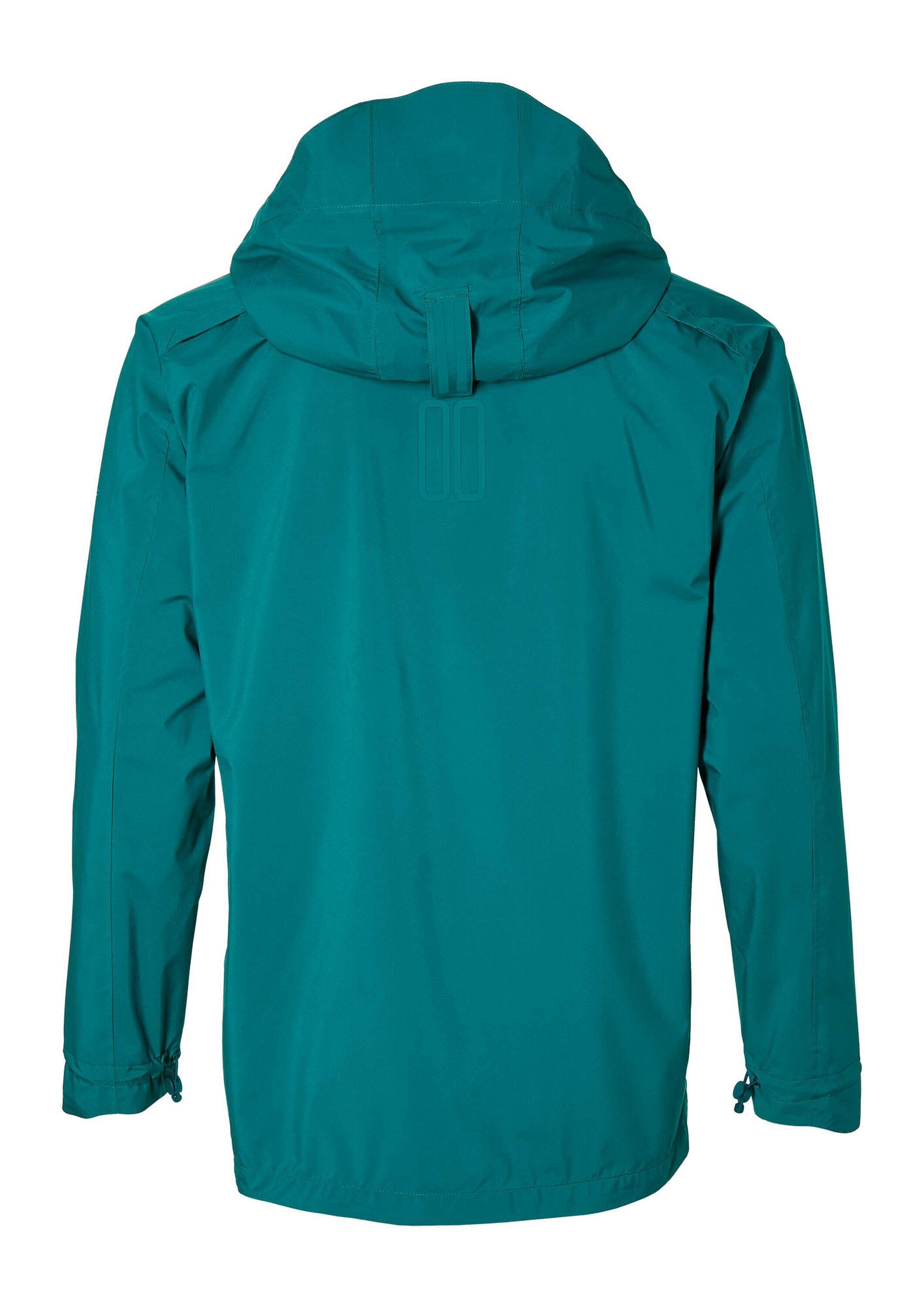 Fahrrad-Regenjacke Herren Skane, teal green 2/5