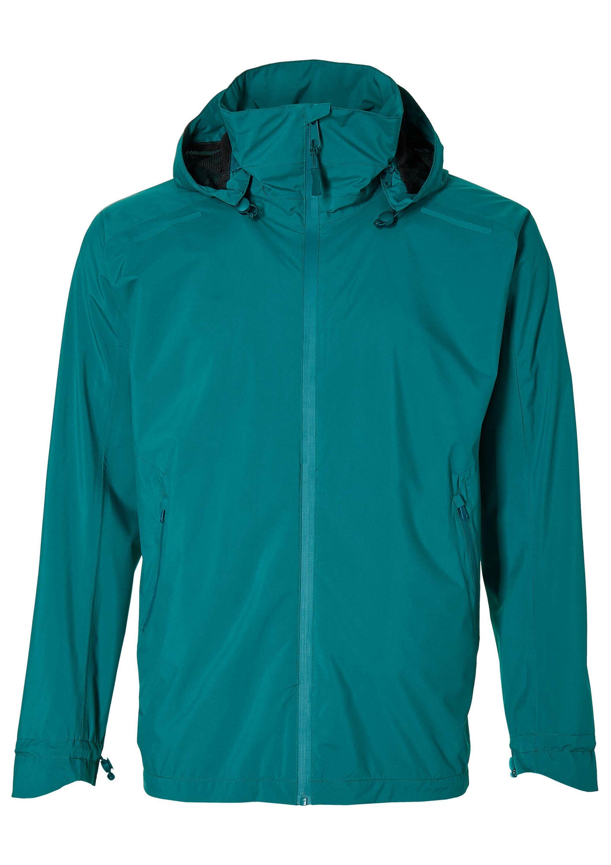 BASIL Fahrrad-Regenjacke Herren Skane, teal green