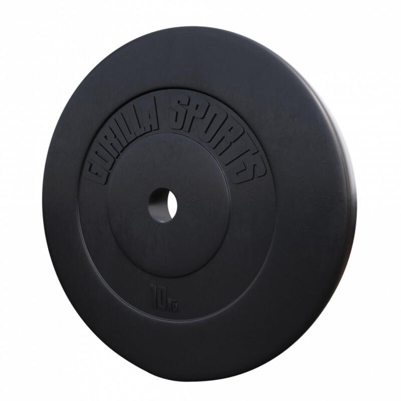 Set discuri de greutate 30KG - 2 x 5 - 2 x 10KG