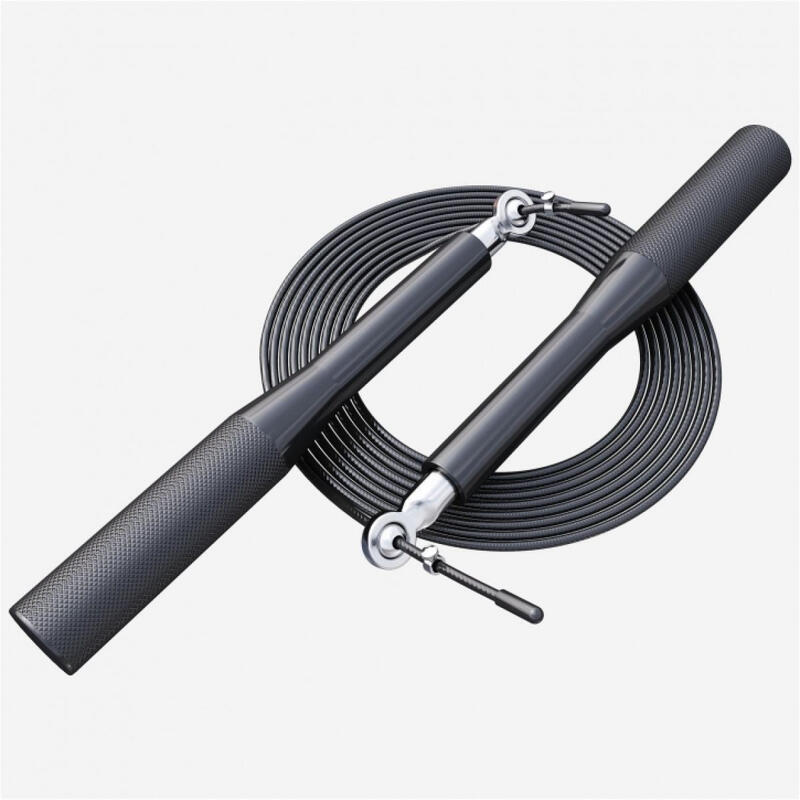 Springtouw - Aluminium - Zwart - 300 cm - Speedrope