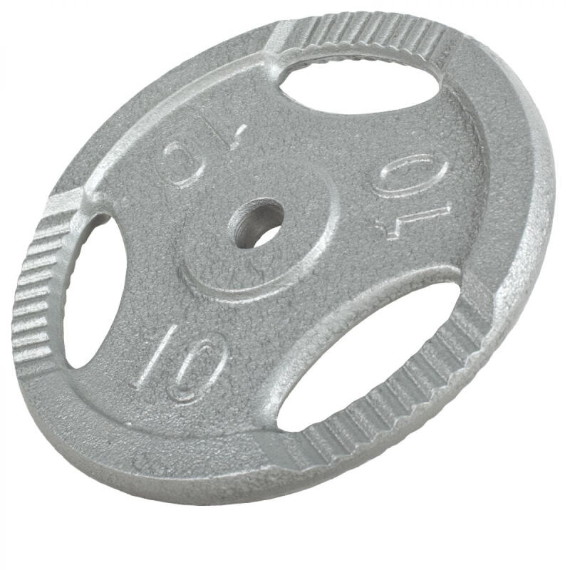 GORILLA SPORTS Hantelscheibe Guss Gripper 0,5-20 KG