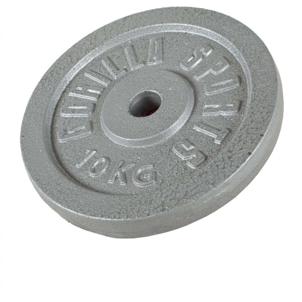 Halterschijven 30 kg - 2x5+2x10 kg - Gietijzer - 30 mm - Gewicht 3/6