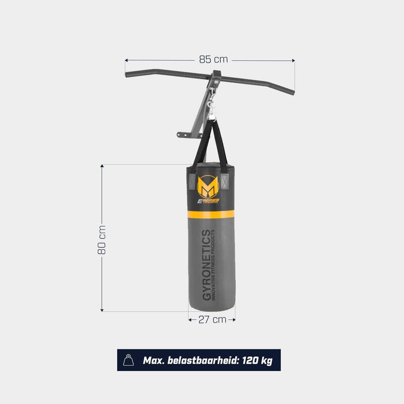 GYRONETICS Boxsack mit Klimmzugstange