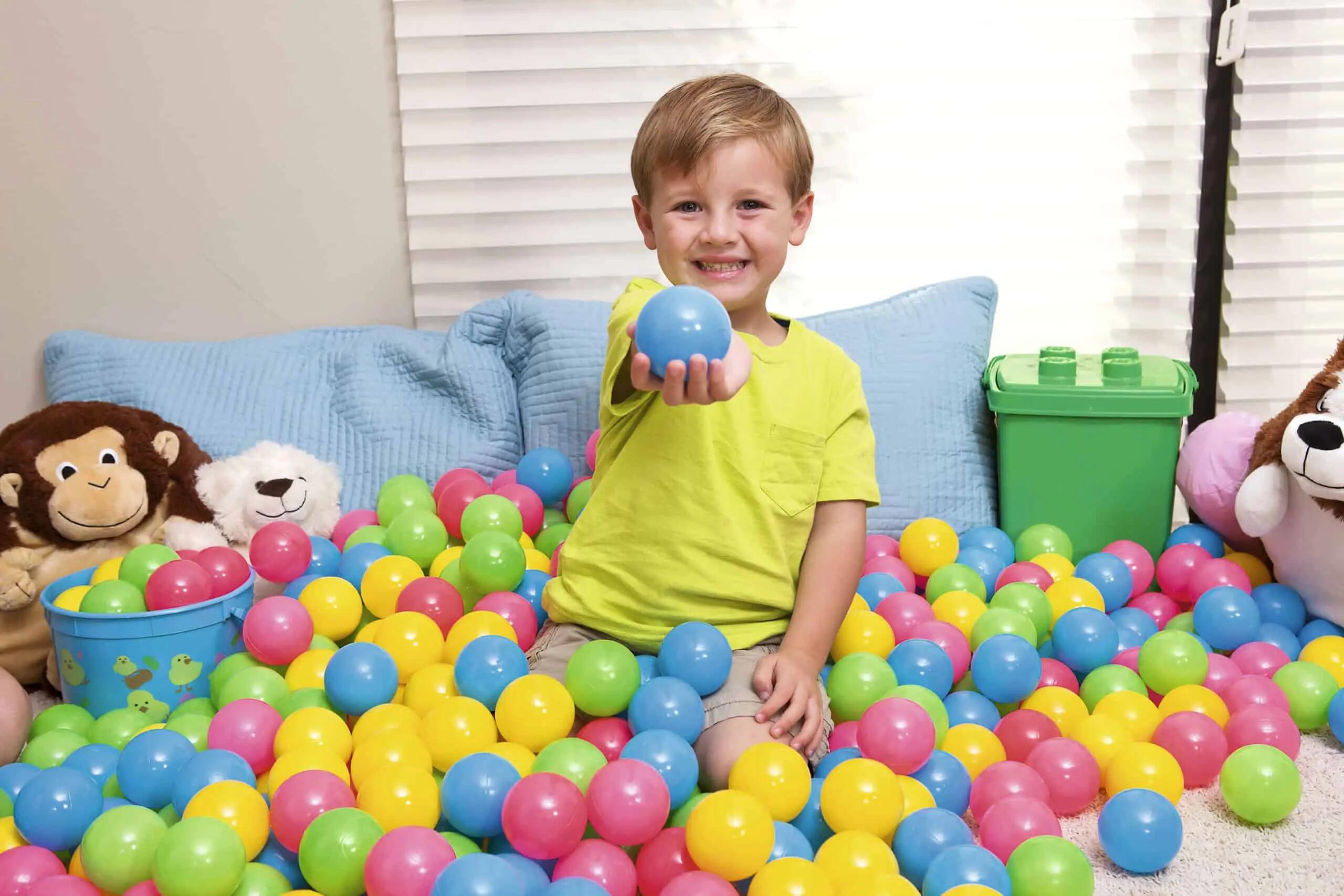 Bestway Speelballenset Splash and Play 100 st 6,5 cm meerkleurig 2/5