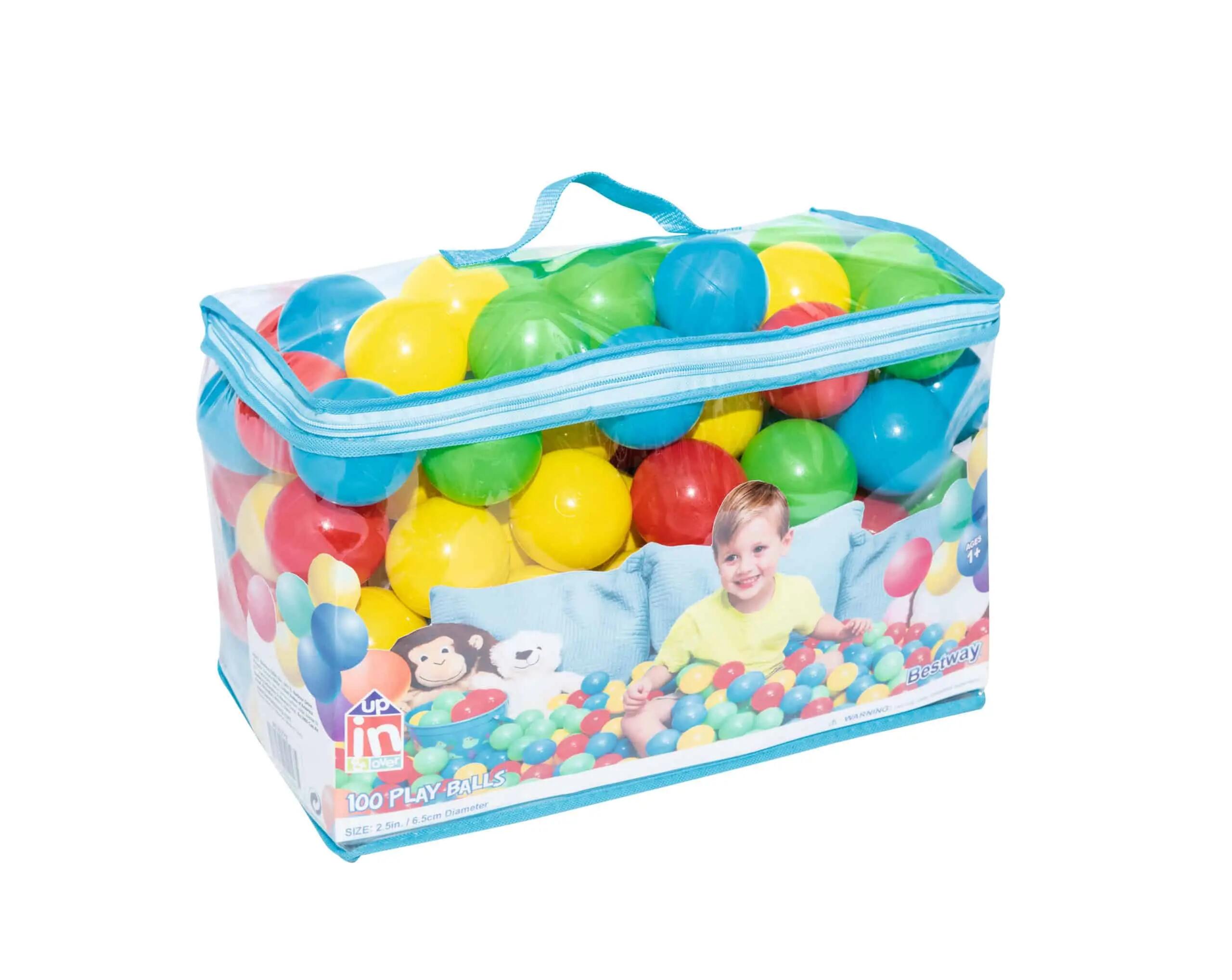 Bestway Speelballenset Splash and Play 100 st 6,5 cm meerkleurig 3/5