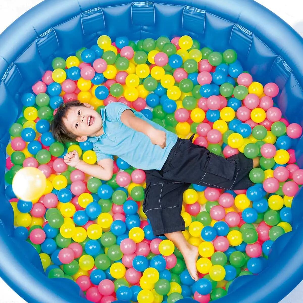 Bestway Speelballenset Splash and Play 100 st 6,5 cm meerkleurig 5/5
