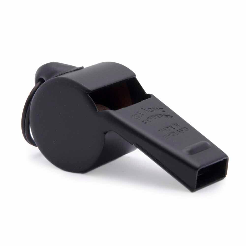 Thunderer - Metalen Scheidsrechtersfluit - Maat 58,5 (medium) - Zwart 2/2