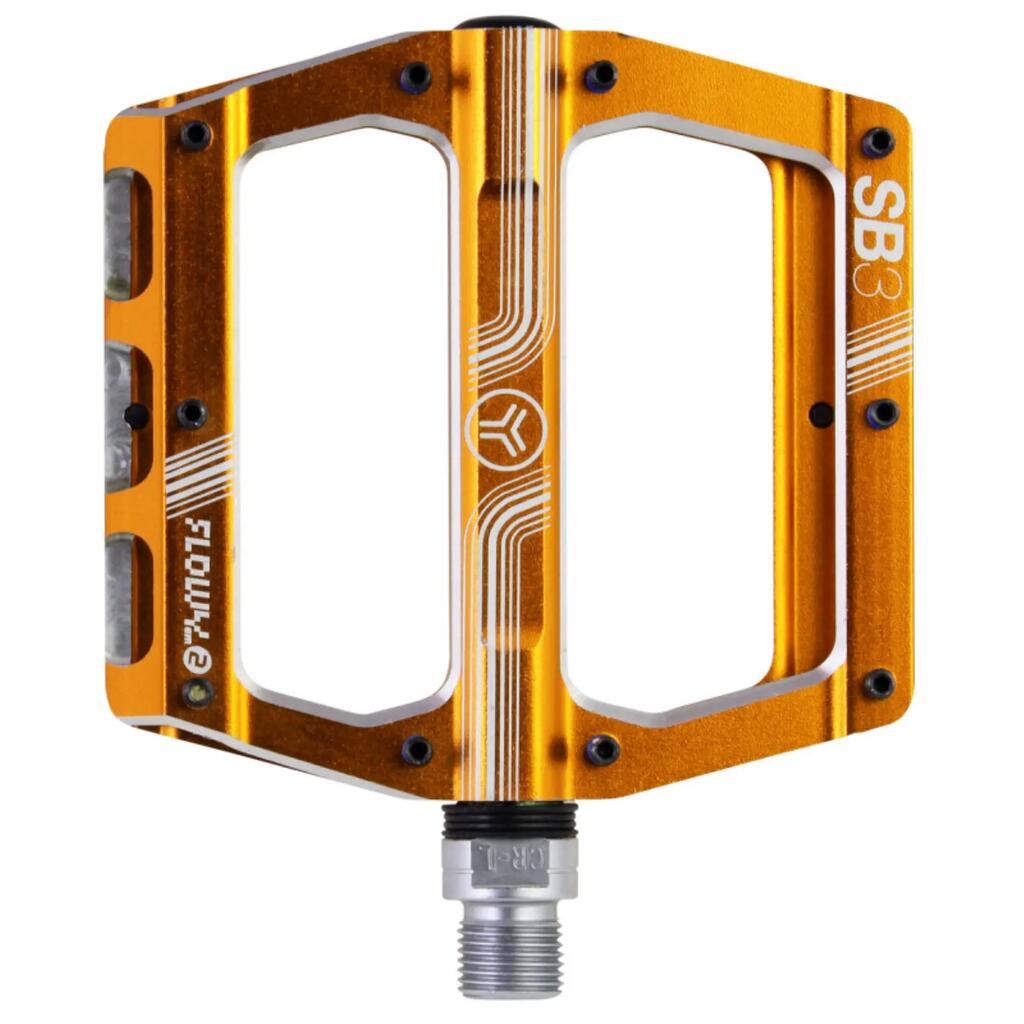 SB3 Flowy AM 2 Flat Pedals Gold