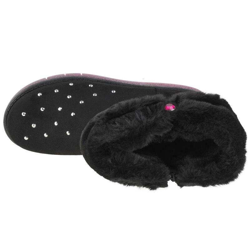 Chaussures d'hiver pour filles Skechers Glitzy Glam - Cozy Cuddlers