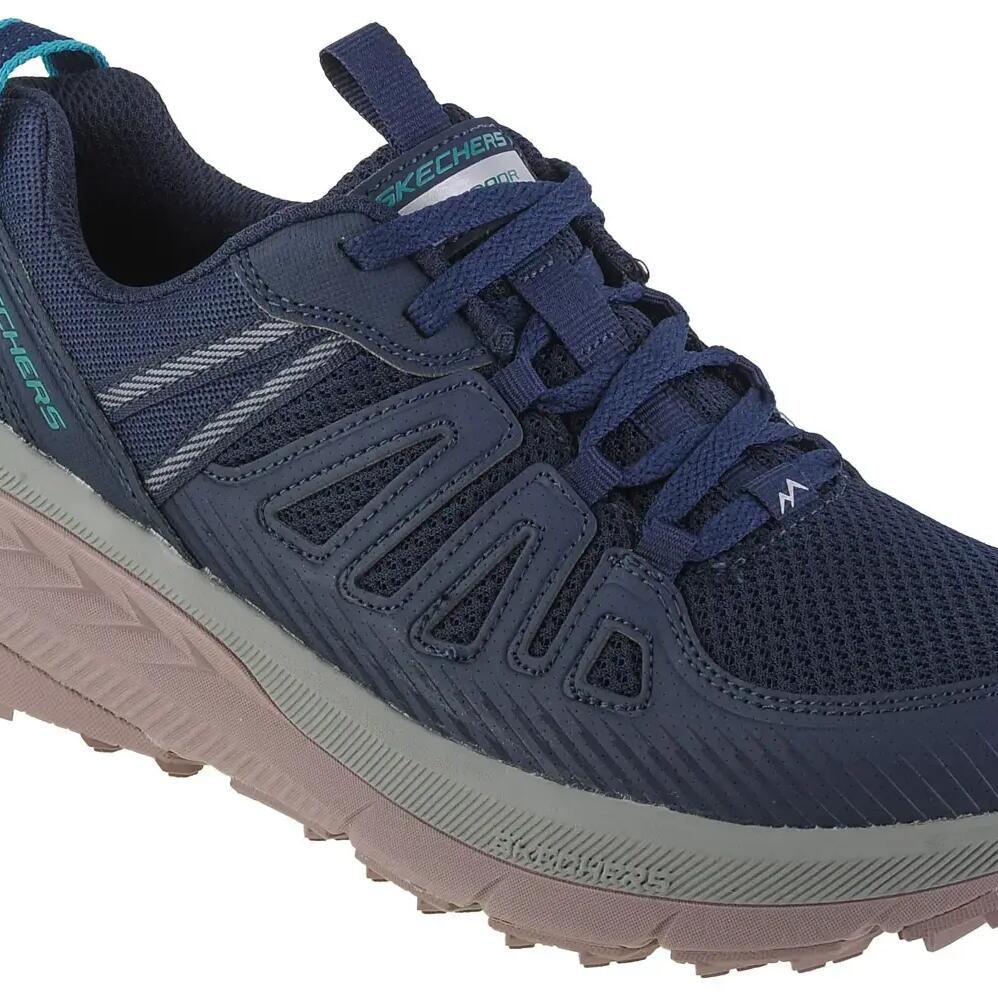 Womens Trail shoes Skechers Switch Back Navy blue