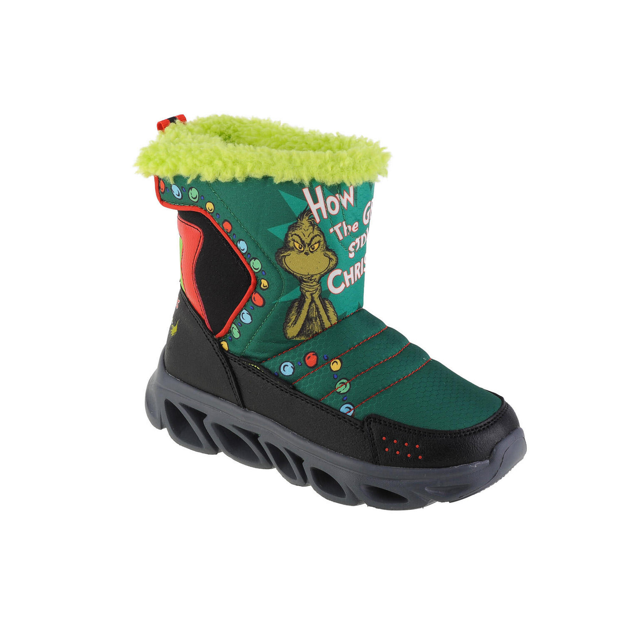 Skechers - Chaussures D'Hiver Pour Garçons Dr. Seuss Hypno-flash 3.0 Too Late To Be Good - Bottines - Vert - 31 - Decathlon
