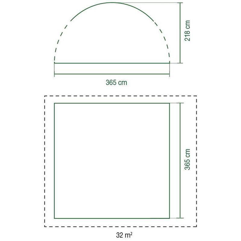 Cort de evenimente pavilion Coleman 3,65x3,65m