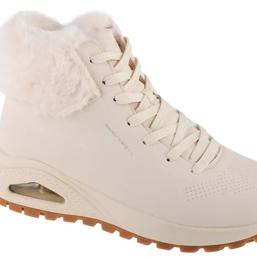 Boots Skechers Uno Rugged Fall Air, White, Women