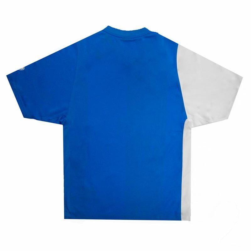 Camiseta de Fútbol de Manga Corta Hombre Nike Logo Azul