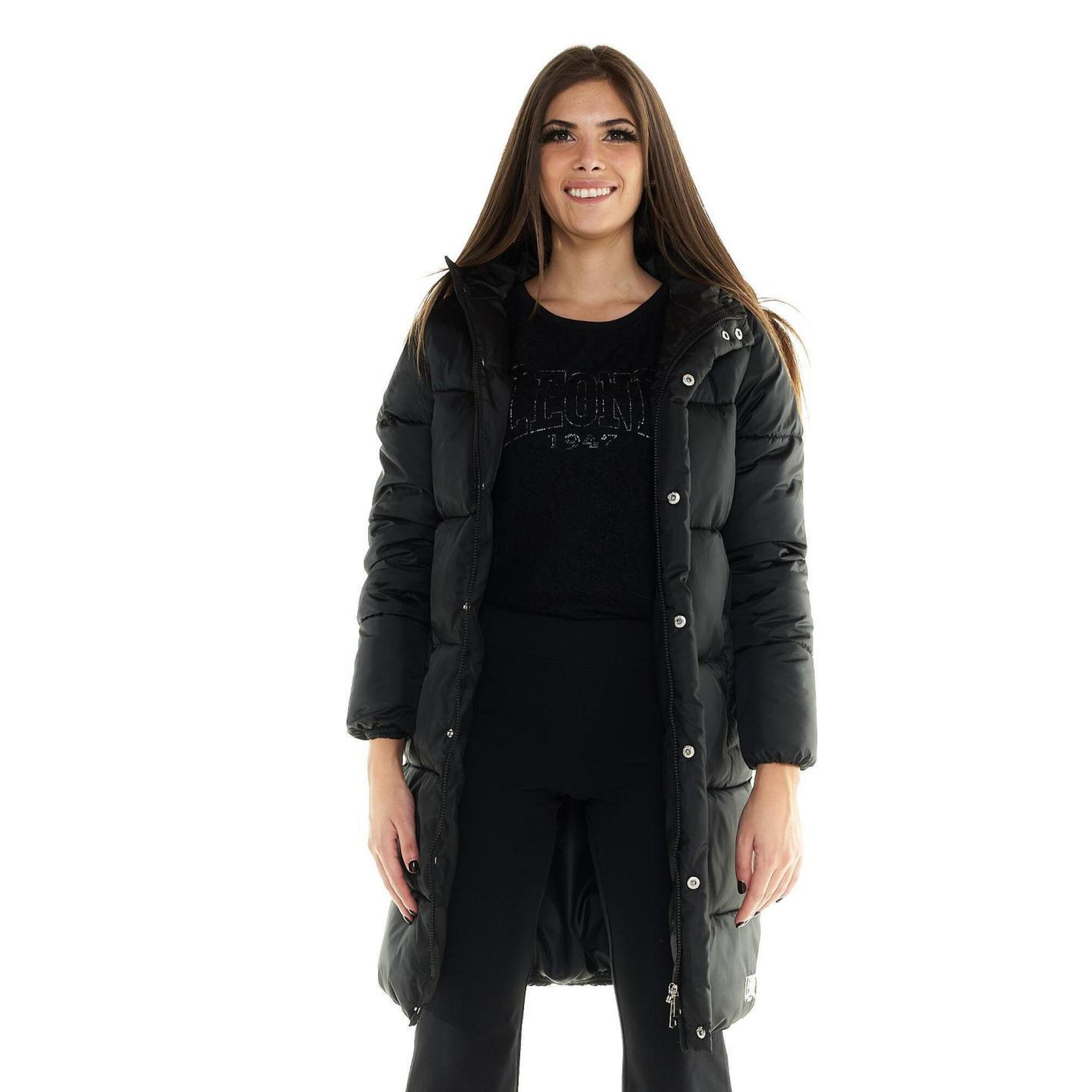 Leone 1947 Apparel - Doudoune À Capuche Femme Leone Blackout - Veste - Noir - Decathlon