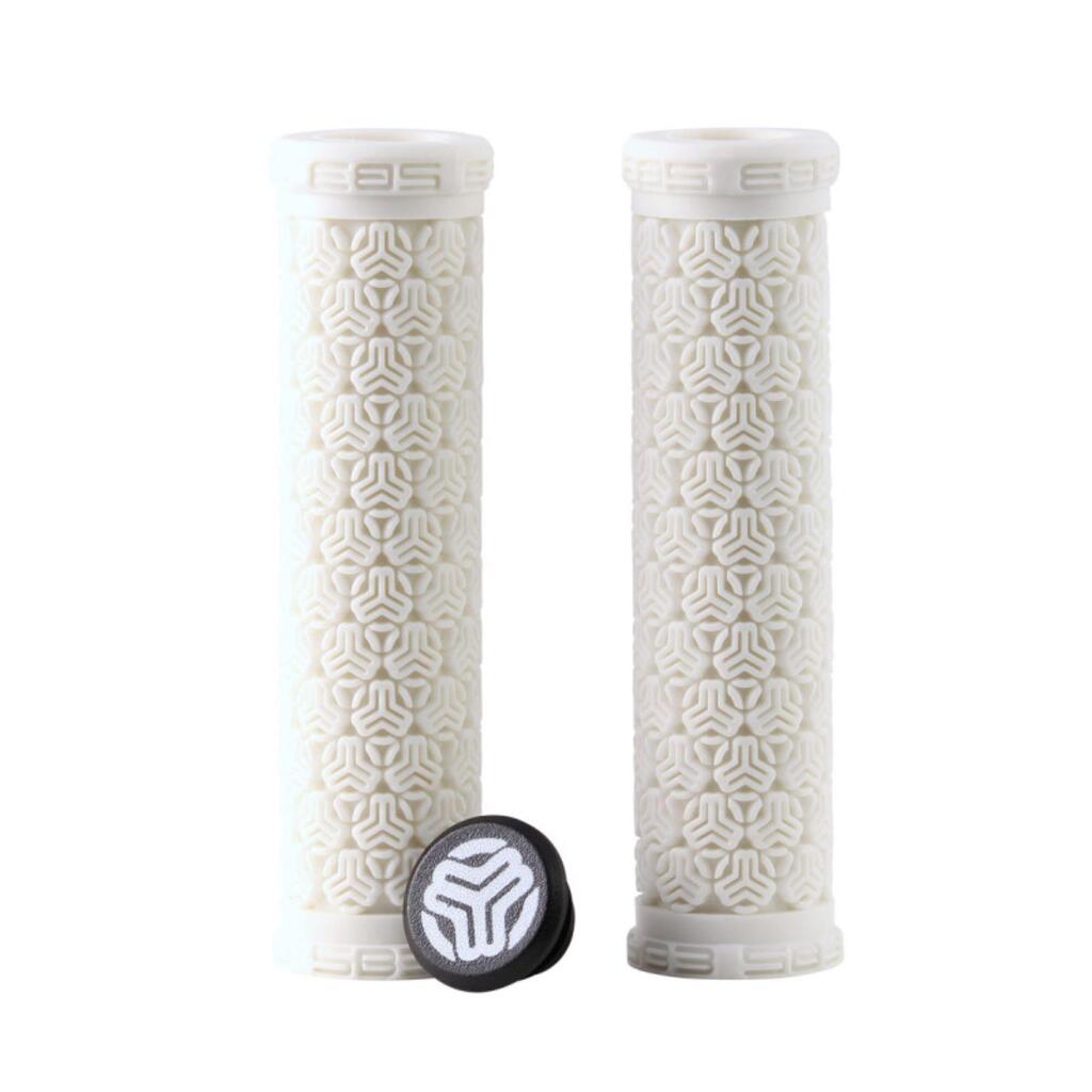 "Classic Logo" Grips White